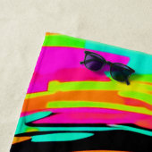 Limoner Slice Pop Art Strandtuch (Beispiel)