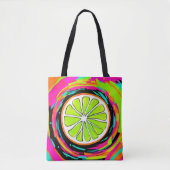 Limoner Slice Pop Art Tasche (Vorderseite)