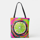 Limoner Slice Pop Art Tasche (Rückseite)
