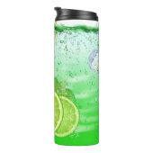 Limoner Sommerdrink mit Eiskuben Thermosbecher (Nach rechts gedreht)