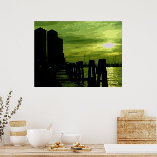 Limoner Squash Poster (Küche)