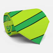 Limoner Streifen Krawatte (Gerollt)