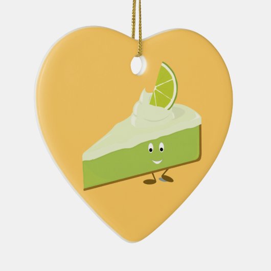 Limoner Tortenscheibecharakter Keramik Ornament (Rechts)