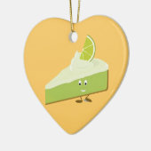 Limoner Tortenscheibecharakter Keramik Ornament (Links)