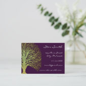 Limoner und fleckiger Baum Visitenkarte (Stehend Vorderseite)