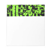 Limones Abstraktes Crackeln Notizblock (Vorderseite)