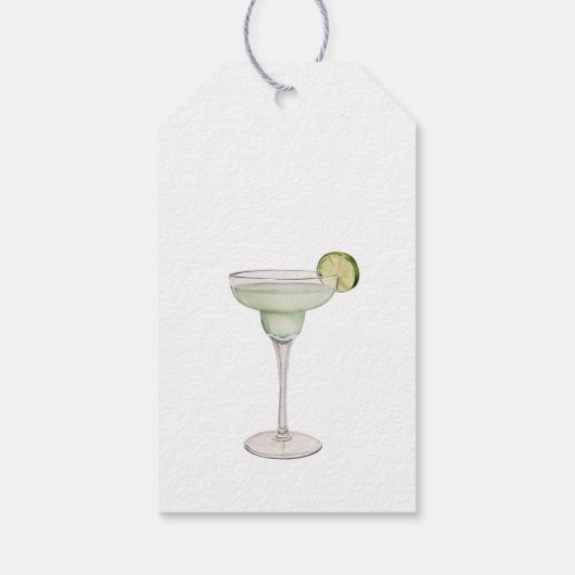 Limones Blattwerk danke Geschenkanhänger (Rückseite)