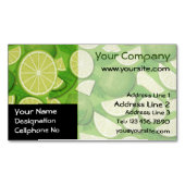 Limones Business-Card-Magnet Magnetische Visitenkarte (Vorderseite)