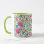 Limones florales arabisches Muster Tasse (Links)