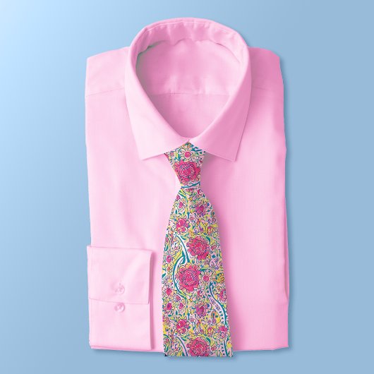 Limones florarabisches Muster Neck Tie Krawatte