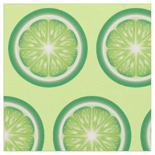 Limones Fruchtschnitt Stoff