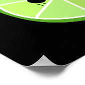 Limones Gefühl Gutes Funny Citrus Frucht Pun Dark Poster (Ecke)