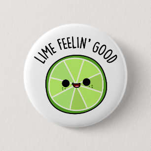 Limones Gefühl Gutes Funny Citrus Limon Puppe Button