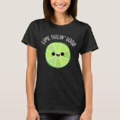 Limones Gefühl Gutes Funny Citrus Limon Puppe Dark T-Shirt (Vorderseite)