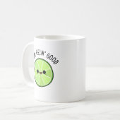 Limones Gefühl Gutes Funny Citrus Limon Puppe Kaffeetasse (Vorderseite Links)