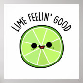Limones Gefühl Gutes Funny Citrus Limon Puppe Poster (Vorne)
