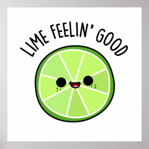 Limones Gefühl Gutes Funny Citrus Limon Puppe Poster