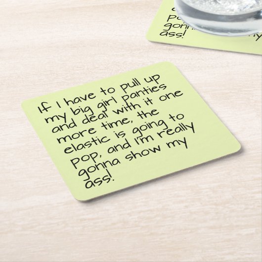 Limones Grün setzte die große Rechteckiger Pappuntersetzer (angewinkelt)