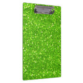 Limones grünes Glitzer-Klemmbrett Klemmbrett (Rechts)