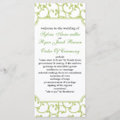 Limones Hochzeitsprogramm Programm (Vorderseite)