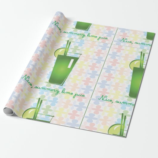 Limones Juwelierpapier Geschenkpapier (Ungerollt)