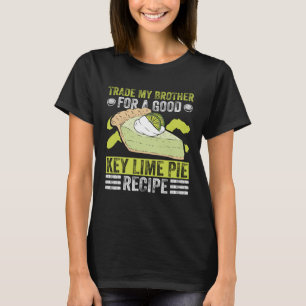 Limones Kuchen-Bäcker und Dessert Pie Florida Lemo T-Shirt