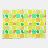 Limones Lemon- und Orangenmuster Geschirrtuch (Horizontal)