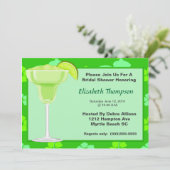 Limones Margarita Brautparty Party Einladung (Stehend Vorderseite)