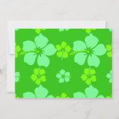 Limones Margarita Brautparty Party Einladung (Rückseite)