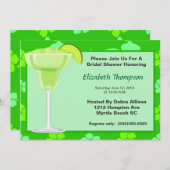 Limones Margarita Brautparty Party Einladung (Vorne/Hinten)