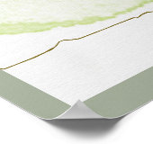 Limones Margaritas Poster (Ecke)