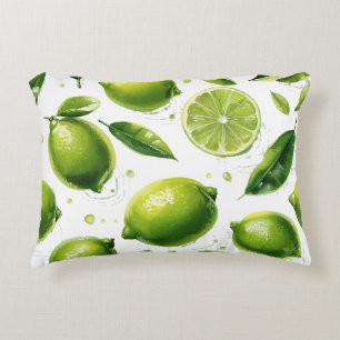 Limones Muster Dekokissen