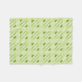 Limones Muster der barocken Art Fleecedecke (Vorderseite (Horizontal))