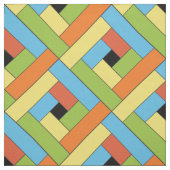 Limones Muster der diagonalen Geometrie Stoff (Muster)