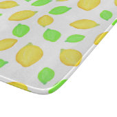 Limones Muster für Wasserfarben Schneidebrett (Ecke)