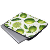 Limones Muster Laptopschutzhülle (Vorne Knopf)