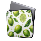 Limones Muster Laptopschutzhülle (Vorderseite Links)