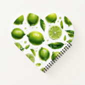 Limones Muster Notizblock (Rückseite)