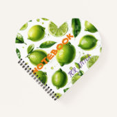 Limones Muster Notizblock (Vorderseite)