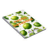 Limones Muster Notizblock (Rechte Seite)