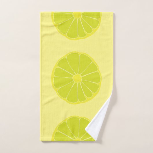 Limones Obst Badhandtuch Set (Handtuch)