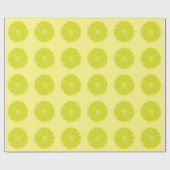Limones Obst Geschenkpapier (Flach)
