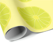 Limones Obst Geschenkpapier (Rolleneckpunkt)