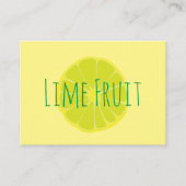 Limones Obst Visitenkarte (Vorderseite)