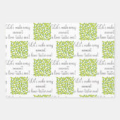 Limones Packpapier. Benutzerdefiniertes Papier. Ge Geschenkpapier Set (Vorderseite 2)