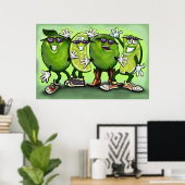 Limones Party-Poster Poster (Heimbüro)