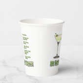 Limones Pie Martini Cocktail Recia Pappbecher (Rechts)