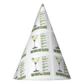 Limones Pie Martini Cocktail Recia Partyhütchen (Links)