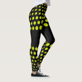 Limones Polka Dot Muster Leggings (Rechts)