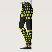 Limones Polka Dot Muster Leggings (Links)